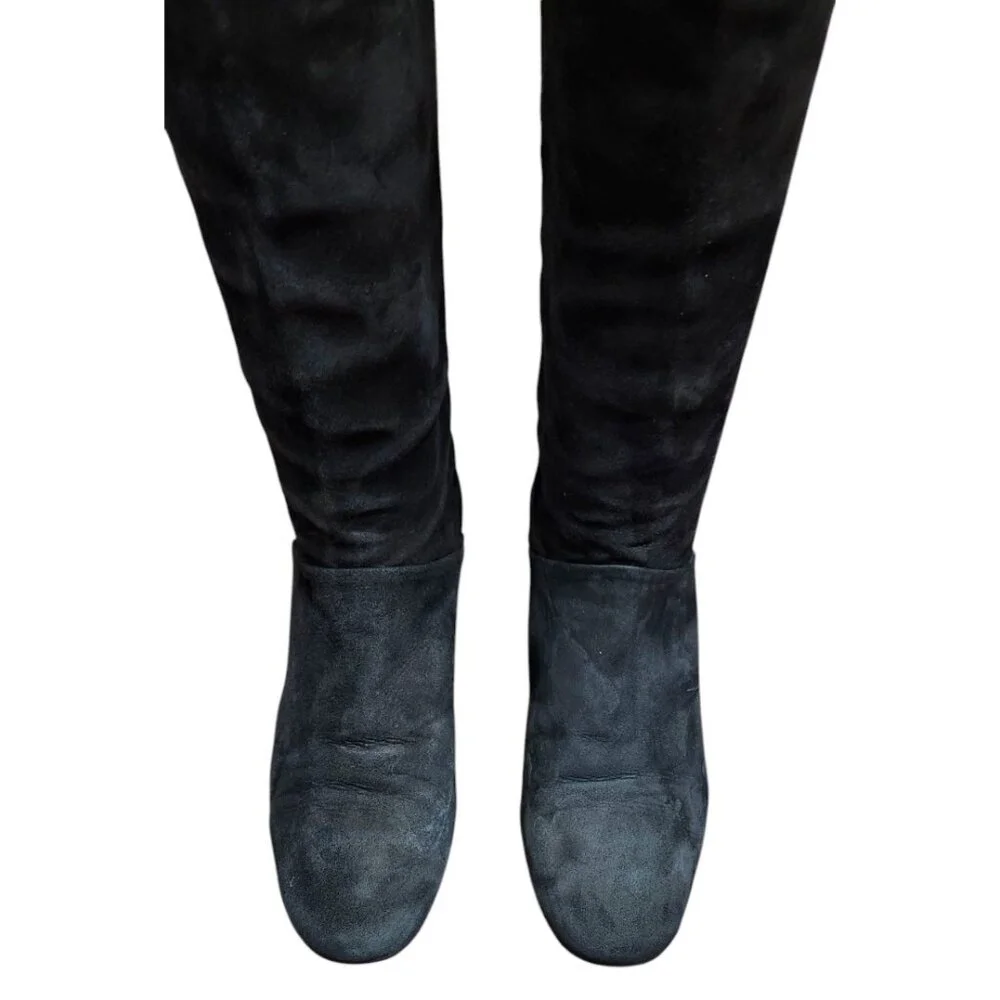 Stuart Weitzman Shrimpton - Black - Knee Boots Size 6.5 M